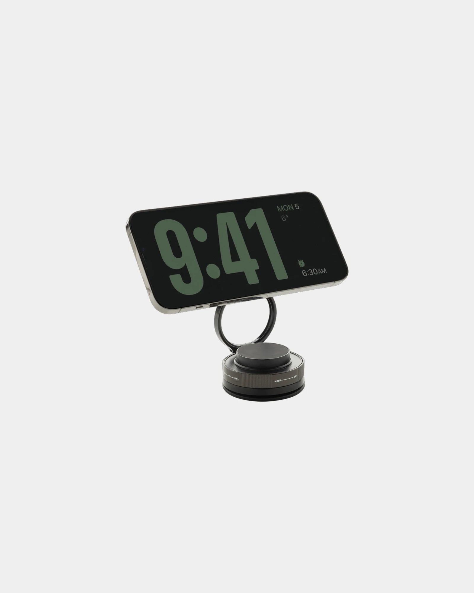 Telefonhalter 360° aus recyceltem Kunststoff zum Personalisieren - 1